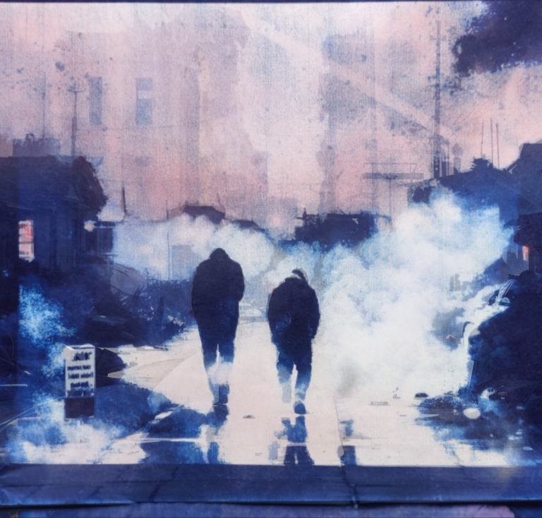 <br> <br><small>cyanotype, colored</small>